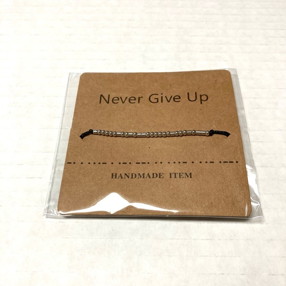 Six Inspirational Morse Code Bracelets - Picture 4 of 8